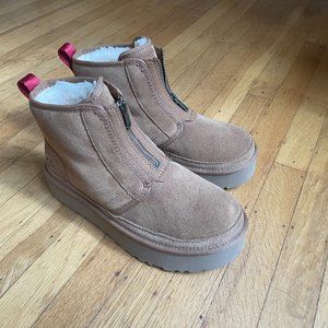 Ugg Neumel Platform Booties (US9, never worn)